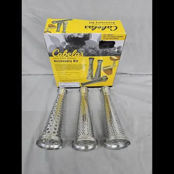 Cabelas 3 Piece Strainer Accessory Kit